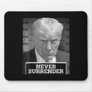 Tapis De Souris Tir de Mug - Tir de Mug de Donald Trump - Ne jamai