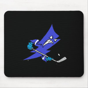 Tapis De Souris Tir frappé rapide Bolt de hockey sur glace