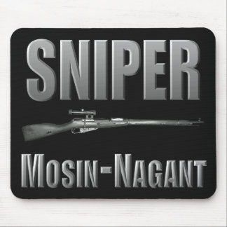 Tapis De Souris Tireur isolé Mosin-Nagant Mousepad