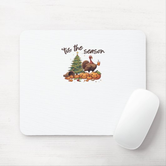 Tapis De Souris Tis The Season Holiday Mashup (Avec souris)