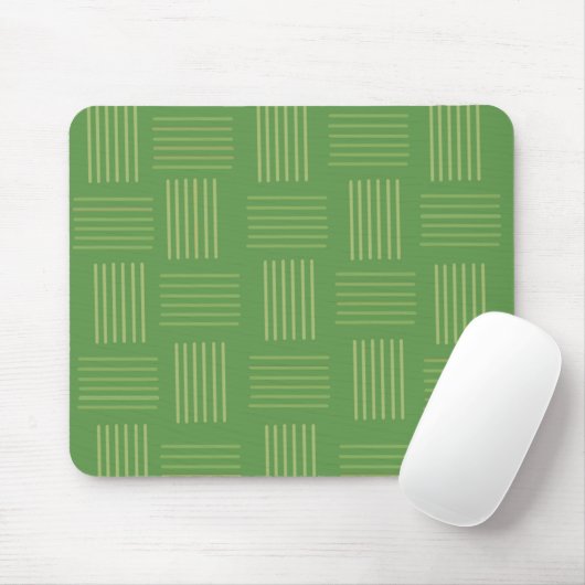 Tapis De Souris Tissage de la Saint-Patrick (Avec souris)
