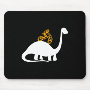 Tapis De Souris Tissu de vélo tout terrain de dinosaure Dino T-rex
