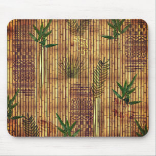 Tapis De Souris Tissu en bambou Tapa