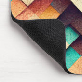 Tapis De Souris Tissu en bois Abstrait (Coin)