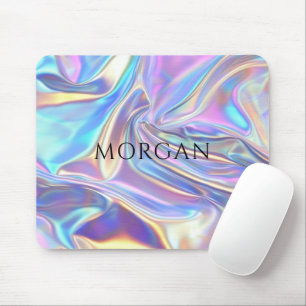 Tapis De Souris Tissu Métallisé Iridescent Brillants, Nom
