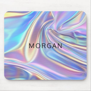 Tapis De Souris Tissu Métallisé Iridescent Brillants, Nom