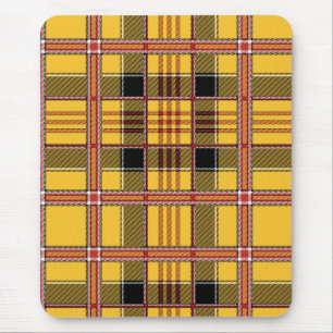 Tapis De Souris Tissu plaqué texture Brown bandes