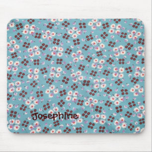 Tapis De Souris Tissu vintage de la bouche sepad des années 40