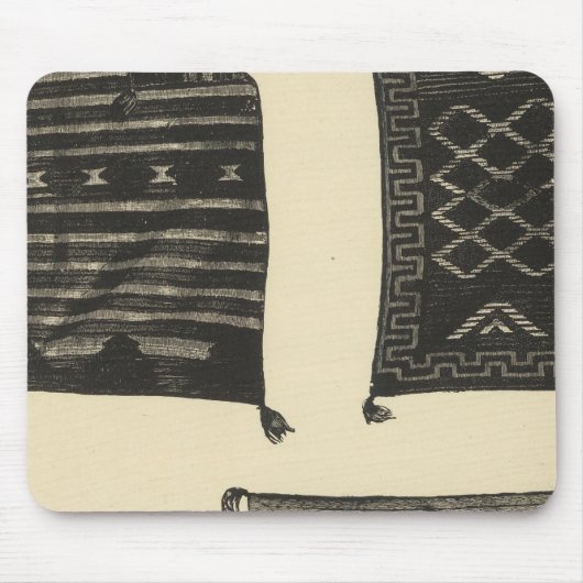 Tapis De Souris Tissus navajo (Devant)