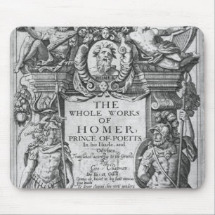Tapis De Souris Titlepage 'à l'ensemble des travaux de Homer