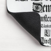Tapis De Souris Titlepage d'Abendmusik, 1705 (Coin)
