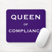 Tapis De Souris Titre du travail de conformité amusant (Avec souris)