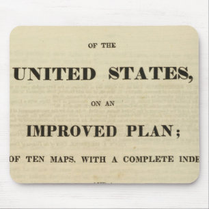 Tapis De Souris Titre Page Atlas of the United States