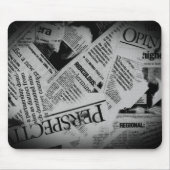 Tapis De Souris Titres de papier journal (Devant)