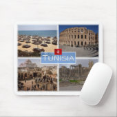 Tapis De Souris TN Tunisie (Avec souris)