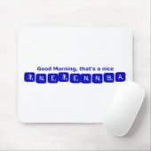 Tapis De Souris TNETENNBA - Bonjour (Avec souris)