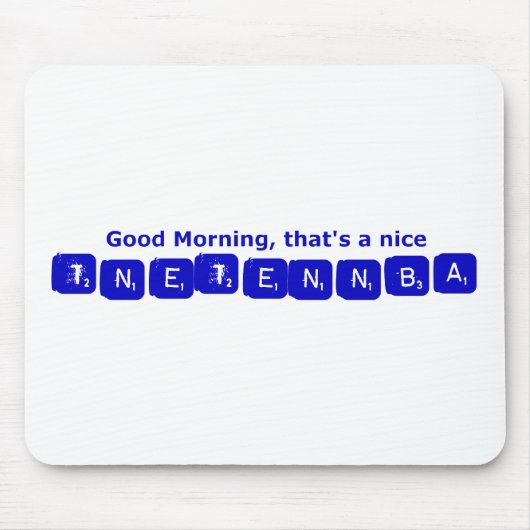 Tapis De Souris TNETENNBA - Bonjour (Devant)