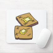 Tapis De Souris toast beurré (Avec souris)