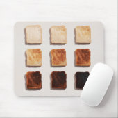 Tapis De Souris Toast brûlé (Avec souris)