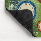 Tapis De Souris Tock de coutil - d'horloges mousepad partout (Coin)