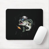Tapis De Souris Toddler Boy Here-fishy Funny Fishing Buddy B Fishe (Avec souris)
