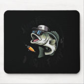 Tapis De Souris Toddler Boy Here-fishy Funny Fishing Buddy B Fishe (Devant)