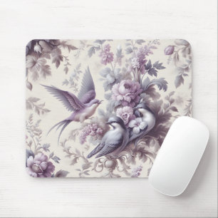 Tapis De Souris Toile de France Fleurie Birds