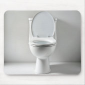 Tapis De Souris Toilette Propre Blanche (Devant)