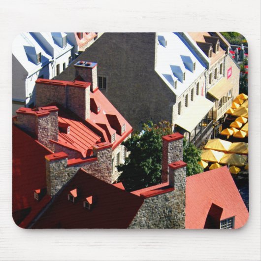 Tapis De Souris Toits du Québec (Devant)