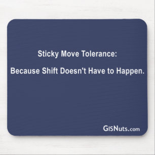 Tapis De Souris Tolérance collante Mousepad de mouvement