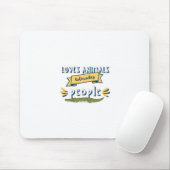 Tapis De Souris Tolérance de Loves Animals (Avec souris)