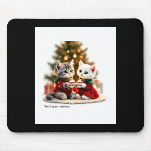 Tapis De Souris Tom Luna Cozy Christmas Cocoa  (Devant)