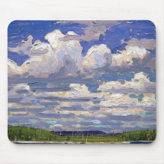 Tapis De Souris Tom Thomson tableau, Jour d'été (Devant)