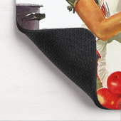 Tapis De Souris Tomates de mise en boîte à la maison de la rétro (Coin)