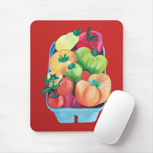 Tapis De Souris Tomates Mousepad (Avec souris)