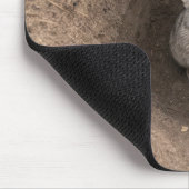 Tapis De Souris Tombé dans le terrier du lapin (Coin)