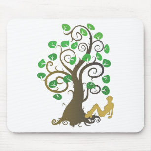 Tapis De Souris Tombé de l'arbre généalogique