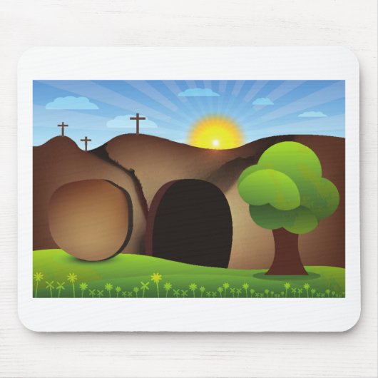 Tapis De Souris tombeau christ (Devant)