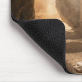 Tapis De Souris Tombeau vide de Pâques avec linceul (Coin)