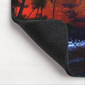 Tapis De Souris Tombée de la nuit Mousepad (Coin)