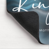 Tapis De Souris Ton Royaume Venez Script Moderne Bible Verse (Coin)