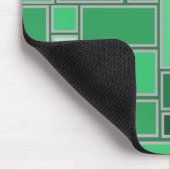 Tapis De Souris Tons verts (Coin)