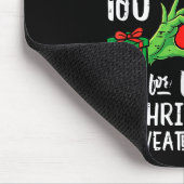 Tapis De Souris Too Hot For Ugly Christmas Sweater Funny Xmas Men  (Coin)