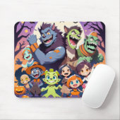 Tapis De Souris Top 10 Halloween MOUSE PAD (Avec souris)