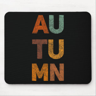 Tapis De Souris Top Automne Retro Intemporel Pour Femmes Hommes En