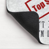 Tapis De Souris Top secret ! (Coin)