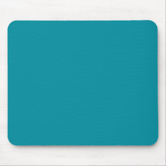 Tapis De Souris Topaz Blue Personnalisé Aqua Turquoise Color Arriè