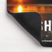 Tapis De Souris Topwater pêchant Mousepad (Coin)