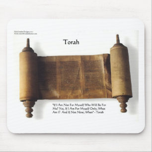 Tapis De Souris Torah "Si ce n'est pour moi" Citation de sagesse C
