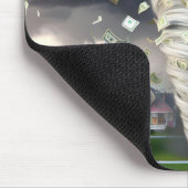 Tapis De Souris Tornade de l'argent immobilier (Coin)
